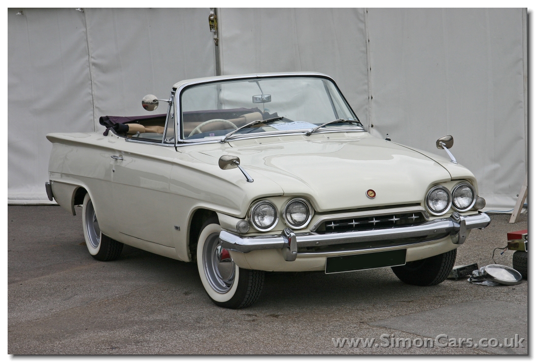Capri Convertible Front Ford Consul Classic